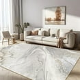 4x8ft Machine Washable Rug Abstract Area Rugs For Living Room Non Slip