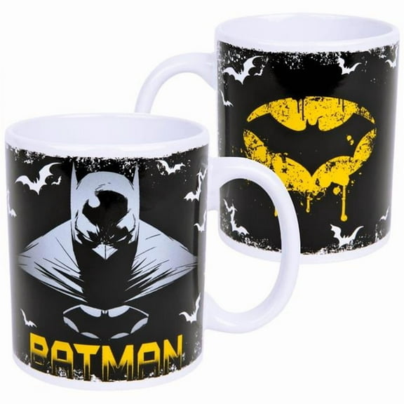Batman 826318 11 oz DC Comics Batman Dripping Symbol Ceramic Mug