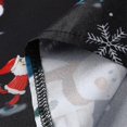 thumbnail image 5 of Mens Elk Print Christmas Shirts Single Breasted Travel Blouse Snowman Printed Tunic Shirt, 5 of 5