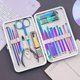 thumbnail image 5 of Mani Set Clippers Set Pedi 18 Piezas Menos Acero Mani Kit Ging Cuidado Herramientas H Tijeras Lima, 5 of 5