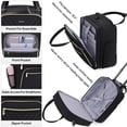 thumbnail image 3 of MIUSSE Underseat Carry on Luggage 16 Inch Soft Sided Luggage with Wheels and TSA Lock Airline Approved Small Suitcase for Men Women, 3 of 7