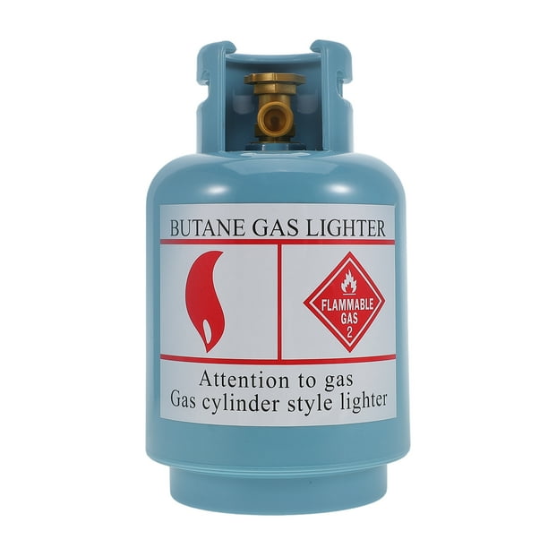 Hucha irrompible con forma de cilindro de gas, ideal para ahorrar dinero. Diseñada para el hogar. Gran capacidad.