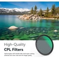 thumbnail image 6 of SmallRig 95mm CPL-VND Filter Kit with Rod Clamp fr 95mm/82mm/77mm/72mm/67mm Lens, 6 of 8