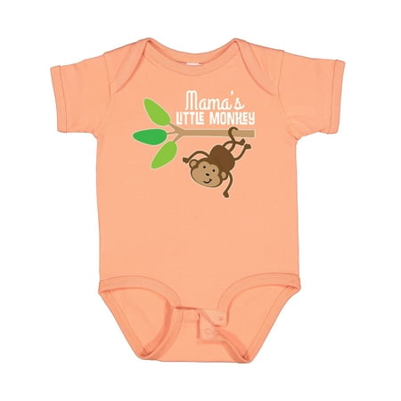 

Inktastic Mama Little Monkey Grandchild Gift Baby Boy or Baby Girl Bodysuit