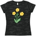 thumbnail image 3 of Inktastic Yellow Buttercup Flowers Women's T-Shirt, 3 of 5