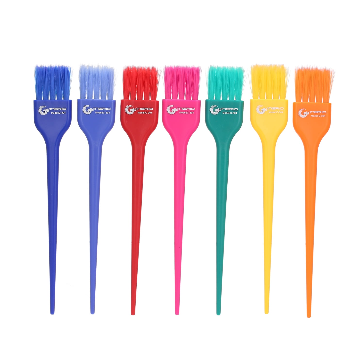 7 pcs Hair Coloring Combs Hair Dye Color Brush Set Salon Hair Coloring