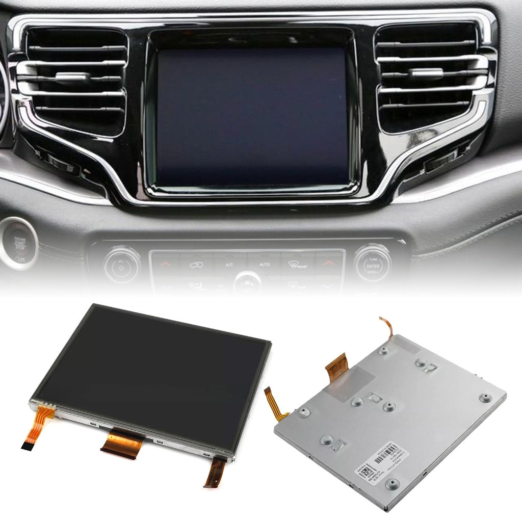 8.4 Inch Uconnect Touch Screens LCD Display Monitor For 1500 2500 200 300 Vehicles Radio Navigation In Car Entertainment
