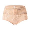 thumbnail image 2 of Gibobby Calzoncillos de encaje para mujer Fajas para mujer, pantalones cortos de Control, bragas moldeadoras de cuerpo, adelgazamiento de muslos(Beige,XL), 2 of 5
