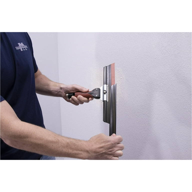 Squeegee trowel for drywall deals