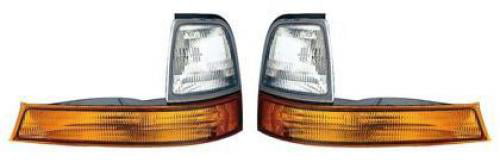 Aftermarket Replacement Left Right Sides Pair Park Signal Side Marker Lights for 1998-2000 Ford Ranger 