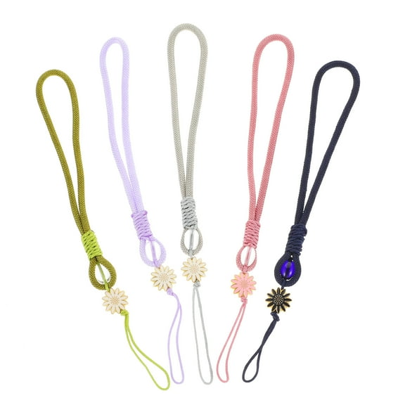 unbranded 5 Pcs Short Lanyard Woven Strap -lost