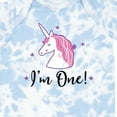 thumbnail image 4 of Inktastic 1st Birthday Unicorn Girls Baby Bodysuit, 4 of 5