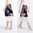 thumbnail image 4 of Jellyfish Stylish Summer Chiffon Beach Dress with Polyester Straps - Women's Summer Dresses, 4 of 6
