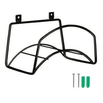 Shoreew Garden Hose Holder Heavy Duty Metal Hose Hanger Wall Mounted Water Hose Organizer for Outside Home Yard