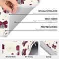 thumbnail image 5 of Heart Raspberry Flower Drying Dish Mat Quick Drying Absorbent Soft Durable for Kitchen 16" x 18", 5 of 10