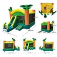 thumbnail image 3 of Hapcap Semi Commercial Inflatable Bounce House with Slide for Big Kids ,Large Jumping Area,for Backyard Party,without Blower, 3 of 10