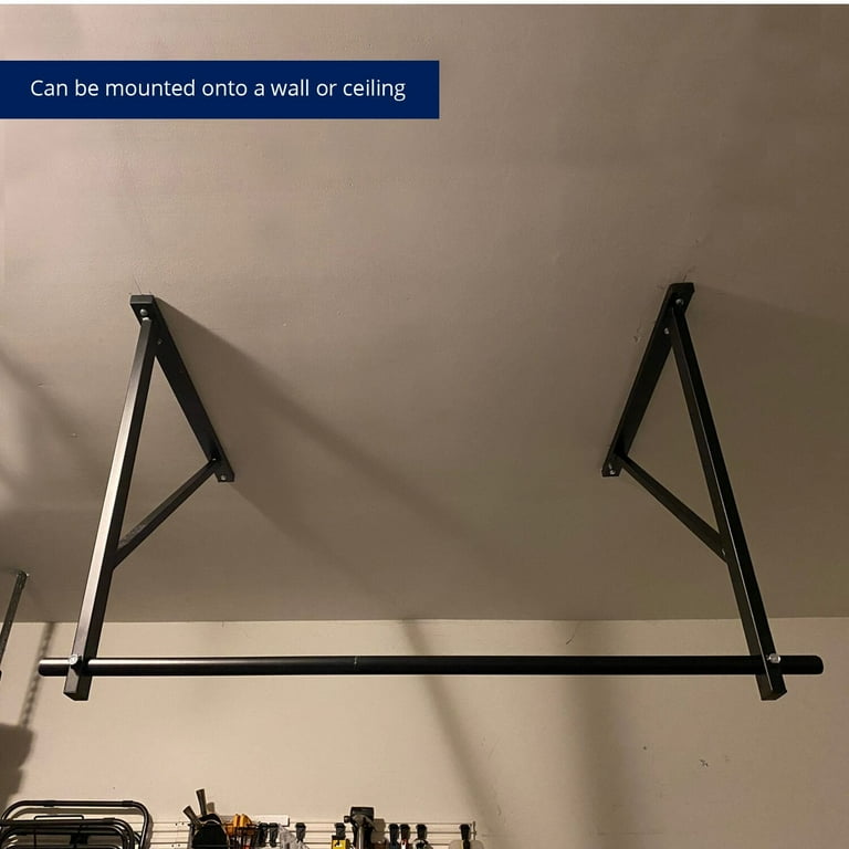 Titan Fitness Adjustable Pull Up Exercise Bar Wall Mount 500 LB Capacity Gym Workout Pro Mount Walmart