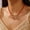 Color1, variant on NICKSUN Boho Tropical Beaded Choker Necklace, Marine Charm Neck Chain with Seashell, Mermaid & Starfish Pendants, Summer Island Vacation Statement Jewelry