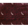 thumbnail image 4 of oneOone Georgette Viscose Fabric Leaves & Paisley Block Printed Craft Fabric BTY 42 Inch Wide, 4 of 4