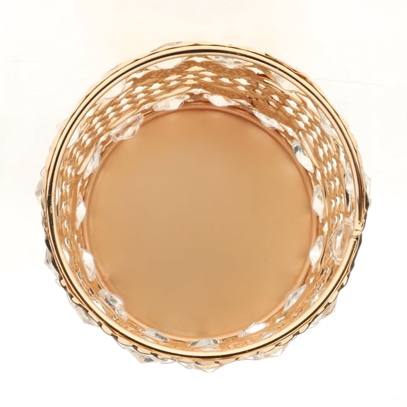 LAMIRO Bling Cup Holder Organizer,Pen Pencil Office Desk Table Decorative