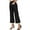 40# 1Pack:Black, variant on NELEUS Womens 25" Wide Leg Capri Pants Yoga Legging High Waist Cropprd Pants with Pockets,White,US Size L