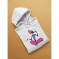 thumbnail image 2 of African Woman With A Drink Hoodie Women -Image by Shutterstock, Female 3X-Large, 2 of 4
