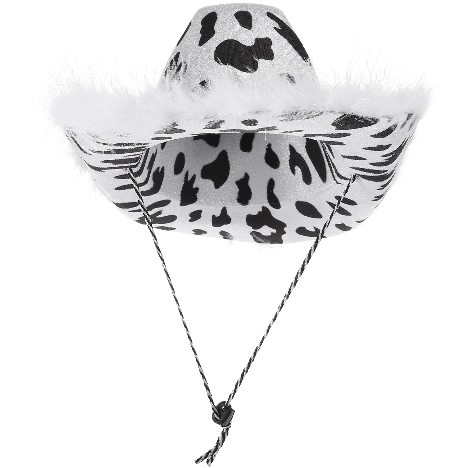 Cow Printed Cowboy Hat Cowgirl Hat Western Theme Party Cowboy Hat