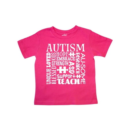 

Inktastic Autism Awareness Month Support Message Gift Toddler Boy or Toddler Girl T-Shirt
