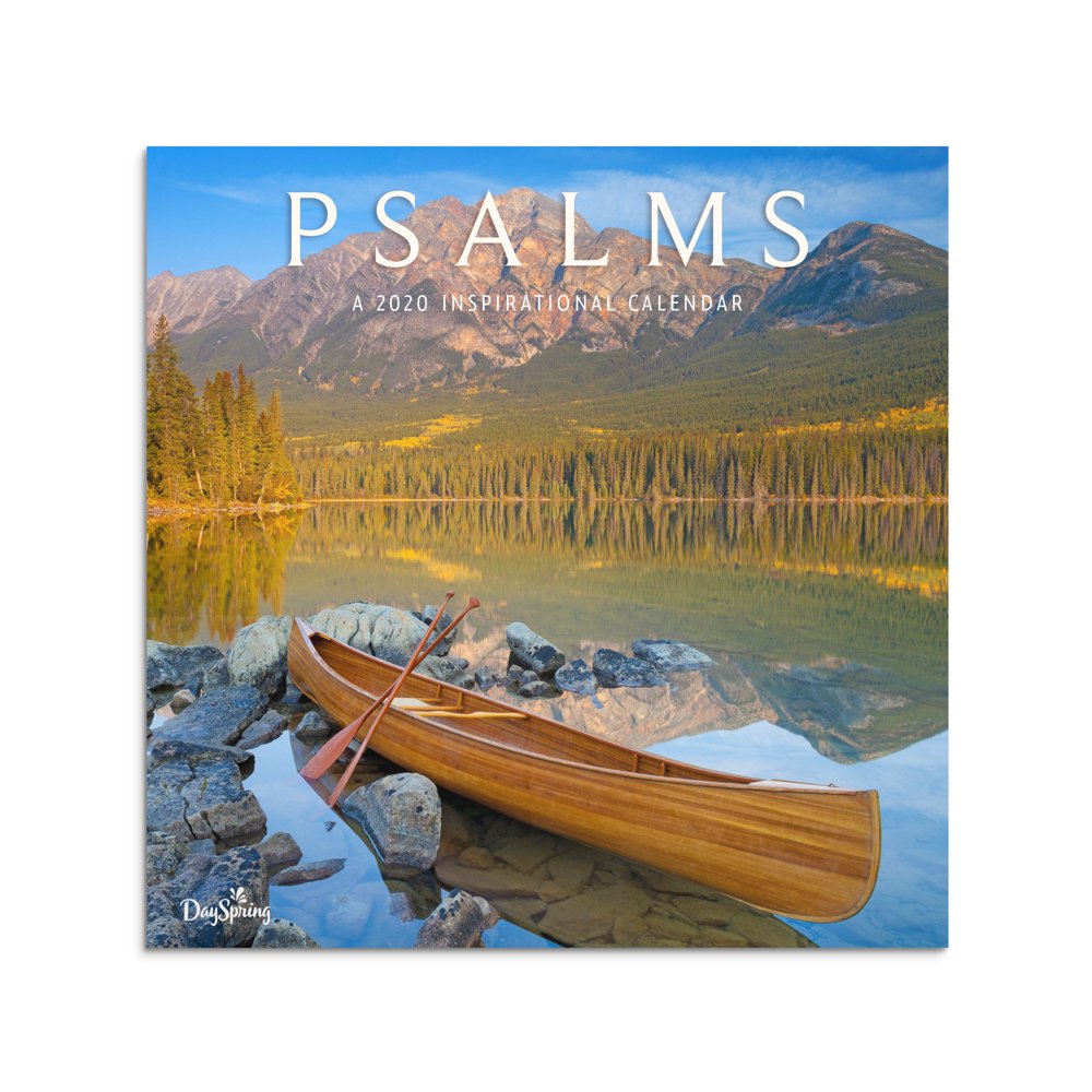 DaySpring Psalms Mountains 2020 Wall Calendar