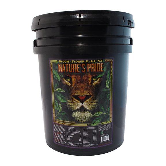 GreenGro Nature's Pride Bloom Fertilizer with Biochar & Mycorrhizae, 35 Pound