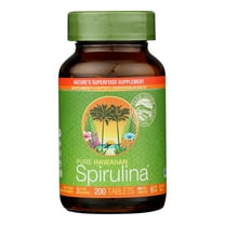 Pure Hawaiian Spirulina - 500 mg Tablets 200 Count