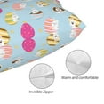 thumbnail image 3 of Naloa Happy Easter Pillow Covers, Throw Pillow Case Cushion Covers,Cushion for Bedroom,Couch,Home-20"x30", 3 of 6