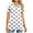 White, variant on JTZGDY Henley Tops for Women Dressy Casual Summer Boho Floral Pattern Printed Short Sleeve Button V Neck Graphic T-Shirts Loose Oversized Tunic Blouse Beige#01 M