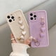 thumbnail image 3 of Simple Pure Color With Love Chain Cover For iPhone 13 12 11 Pro Max XS Max XR X 8 7 Plus Protective Case Hot Sell, 3 of 4