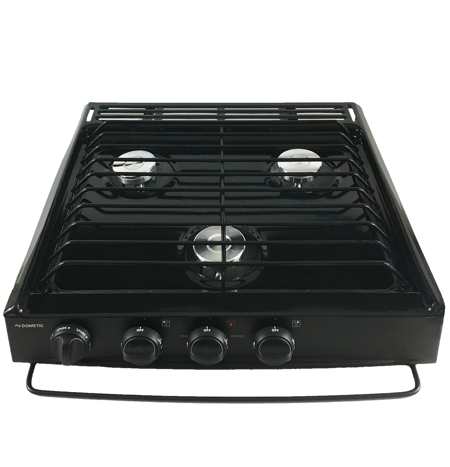 Dometic Wedgewood Vision SlideIn Burner Black Cooktop With Piezo