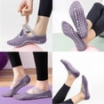 thumbnail image 4 of Neewe 3PCS Yoga Socks For Women Pilates Socks Grip Socks Suitable For Plasticity Dance Home Training, 4 of 8