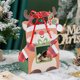 thumbnail image 5 of Fiudx Ofertas del día Caja de regalo de frutas y dulces navideños, ventana pionera, muffins, galletas, tartas de copos de nieve, caja de regalo complementaria, obsequios para banquetes, 5 of 6