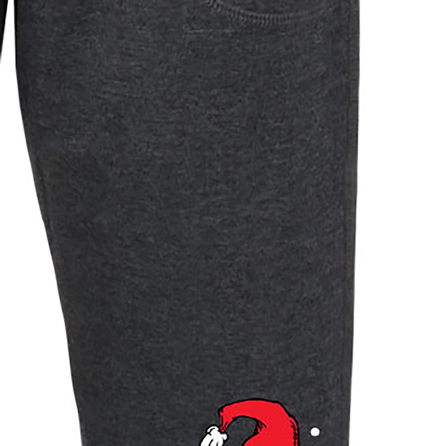 Dr. Seuss - Grinch Faces - Women's French Terry Jogger Pant