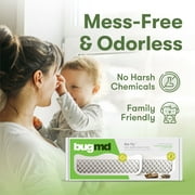 BUGMD Multipack Indoor Fly Traps - Sticky Bug Catching Strips for Inside Use