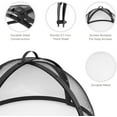 thumbnail image 2 of 22‑I  h Round Fire Pit Spark Screen Lid – Heavy‑Duty Mesh Ember Lid & Fire Pit Screen Cover with Door, Keeps Sparks & Ashes Contained, 2 of 9