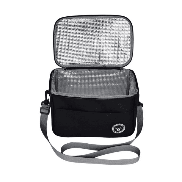 Bolsa Lonchera Térmica LAB.G para Trabajo Escolares Hombre y Mujer negro | Bodega Aurrera en línea