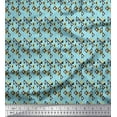 thumbnail image 1 of Soimoi Japan Crepe Satin Fabric Dot & Triangle Shirting Print Fabric by Yard 42 Inch Wide, 1 of 3