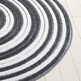 thumbnail image 3 of SAFAVIEH Contour Sylvia Geometric Area Rug, Ivory/Grey, 8' x 10', 3 of 11