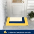 thumbnail image 3 of PABUBE Outdoor Doormat, Heavy Duty Non-Slip Welcome Mat, Low Pile & Dirt Trapper Front Door Mat Outside, Patio Outdoor Mat for Front Doors, 17" x 30", 3 of 10
