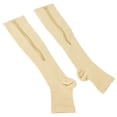thumbnail image 4 of Chaussettes de Compression, Bas de Compression Respirants à Fermeture Éclair Bout Ouvert Durabilité Éprouvée, 4 of 14