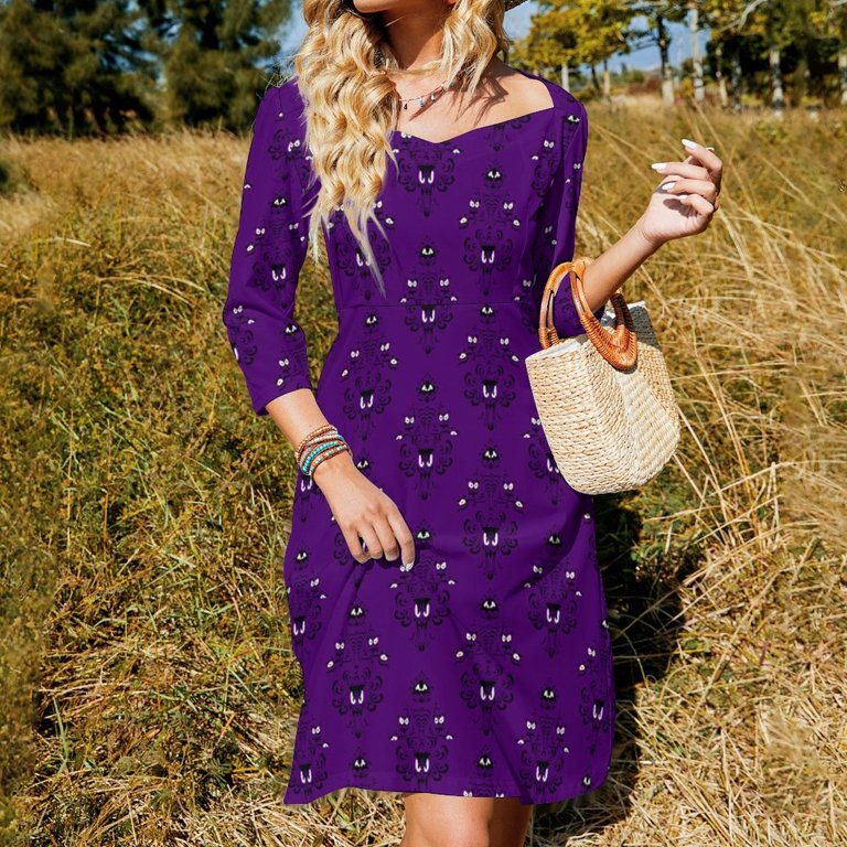 deep purple summer dress The Summer Swing Dress Deep Purple Kaapad