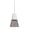 Satin Nickel, variant on Besa Lighting - Timo 6-7W 1 LED Cord Pendant-6 Inches Wide by 9 Inches