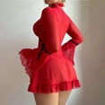 thumbnail image 4 of Ladies Nightgowns Babydoll Dress For Women Red Dresses For Women Sexy Lace Dress Womens Sexy Lingerie, 4 of 8