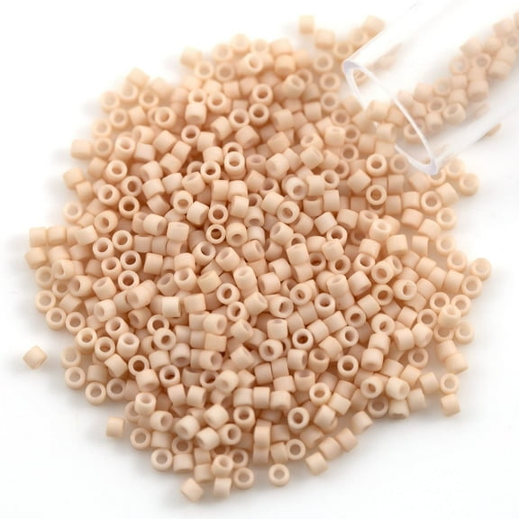 Miyuki Delica Seed Bead 11/0 Matte Opaque Soft Rose