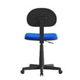 thumbnail image 5 of Flash Furniture Harry Mesh Low Back Office Chair with Casters, 150 lb, Royal Blue, 5 of 9